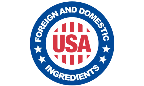 Made in the USA with globally sourced ingredients